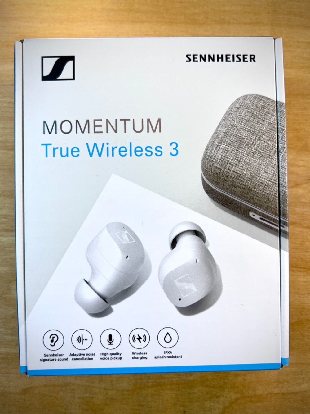 Sennheiser Momentum True Wireless 3 White MTW3 Noise Canceling - Complete Box